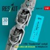 RESKIT RSU48-0337 F-105G Thunderchief cockpit (Basic edition with 3D decals) for HobbyBoss kit (3D Printed) 1/48